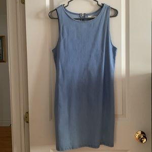 Cute overall denim dress